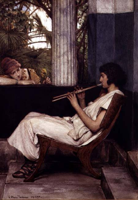 Music Hath Charms de Sir Lawrence Alma-Tadema