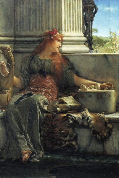 Poetry de Sir Lawrence Alma-Tadema