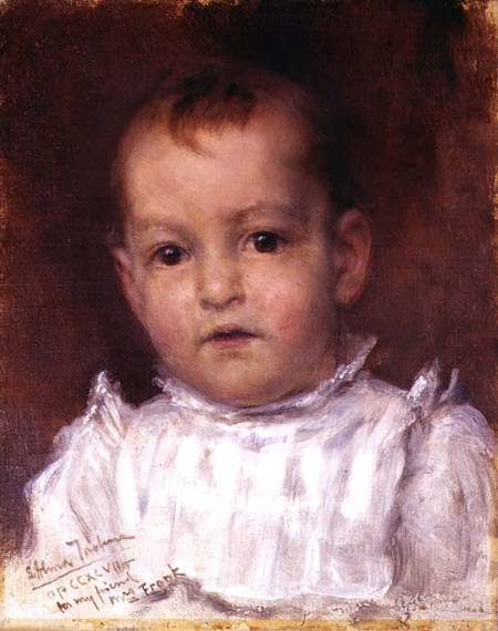 Portrait of Master John Parsons Millet de Sir Lawrence Alma-Tadema
