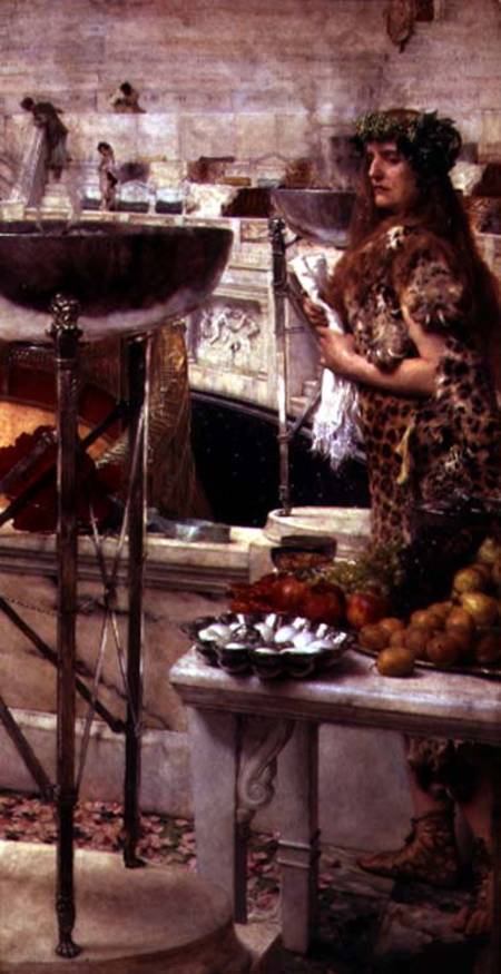 Preparations in the Colosseum de Sir Lawrence Alma-Tadema