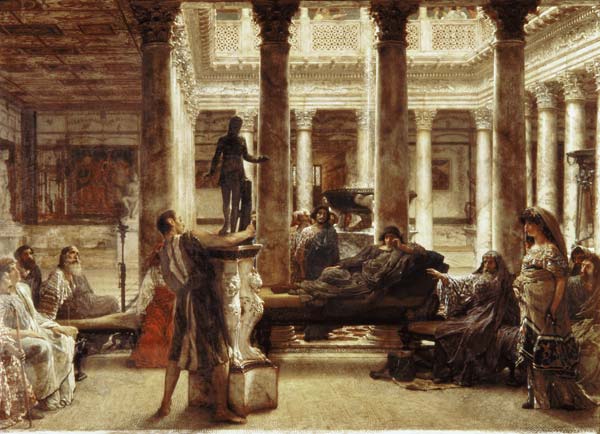 Roman Art Lover de Sir Lawrence Alma-Tadema