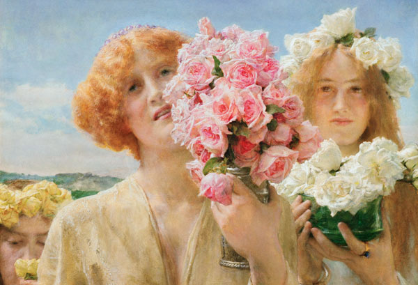 Lo que el verano ofrece de Sir Lawrence Alma-Tadema