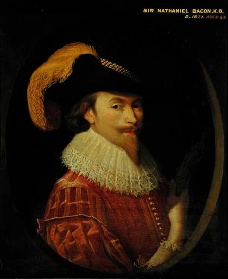 Self Portrait Aged 42 de Sir Nathaniel Bacon