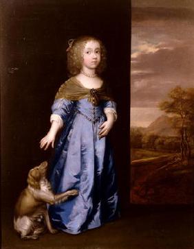 Lady Henrietta Mordaunt (oil on canvas)