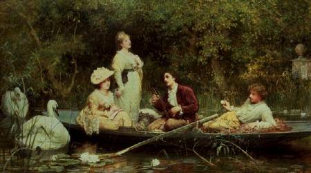 Fair, quiet and sweet rest de Sir Samuel Luke Fildes