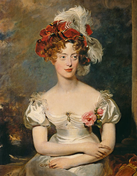 Marie-Caroline de Bourbon (1798-1870) Duchesse de Berry de Sir Thomas Lawrence