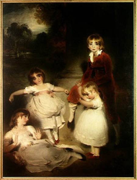The Children of John Angerstein (1735-1823) de Sir Thomas Lawrence