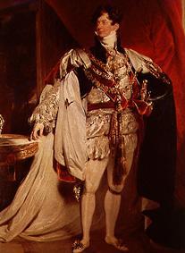 Georg IV. of England (part) de Sir Thomas Lawrence