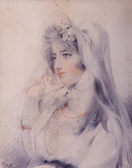 Portrait of Mrs Angerstein de Sir Thomas Lawrence