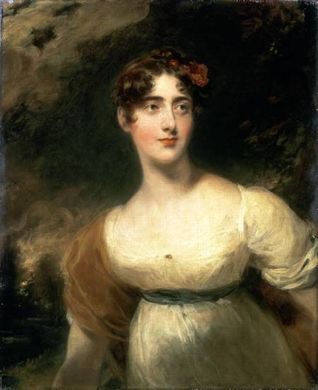Portrait of Lady Emily Harriet Wellesley-Pole, later Lady Raglan de Sir Thomas Lawrence