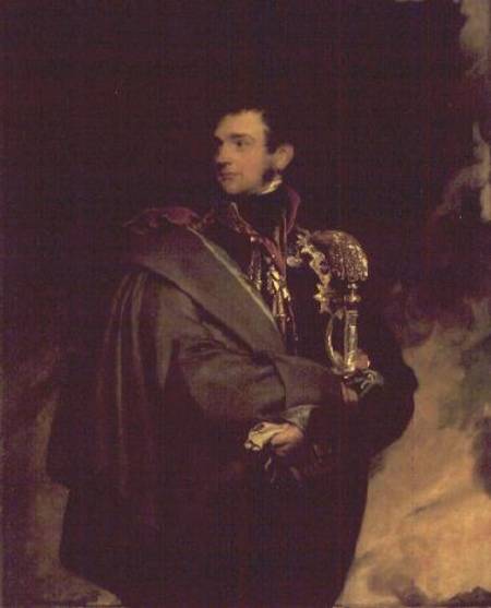 Portrait of Mikhail Semyonovich, Count Vorontsov (1782-1856) de Sir Thomas Lawrence