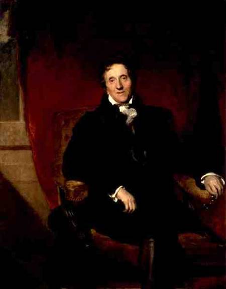 Portrait of Sir John Soane (1753-1837) de Sir Thomas Lawrence