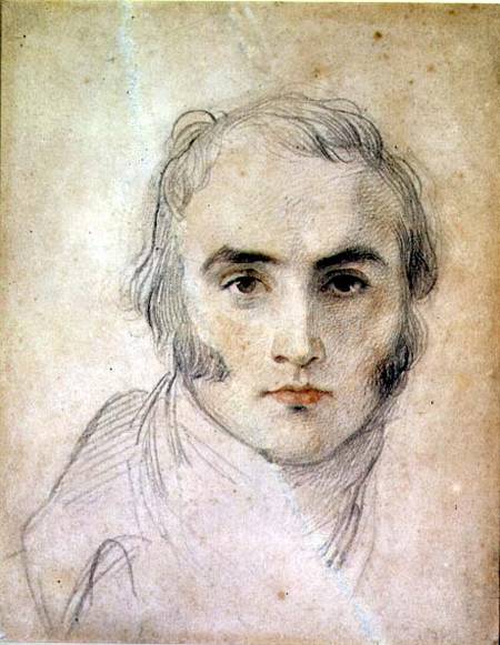 Self Portrait (chalk and w/c on paper) de Sir Thomas Lawrence