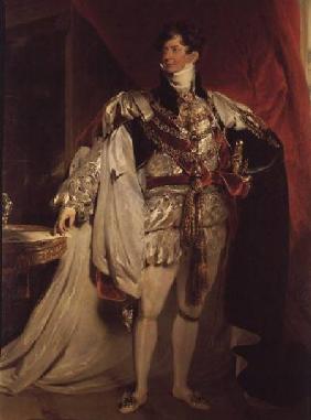 The Prince Regent, later George IV (1762-1830) in his Garter Robes