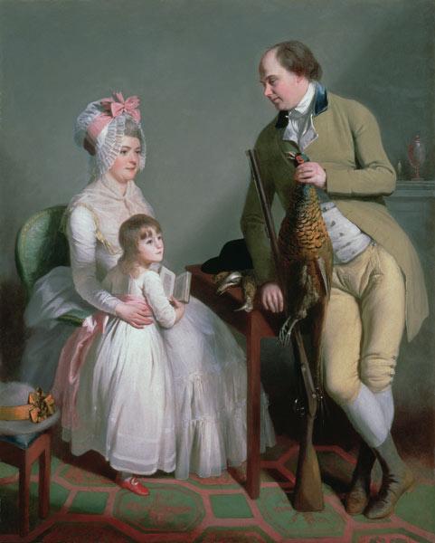 Mr and Mrs Custance of Norwich and their Daughter Frances