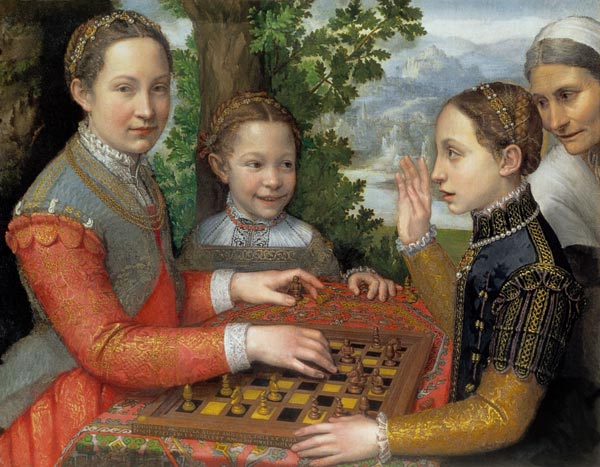Game of Chess de Sofonisba Anguisciola