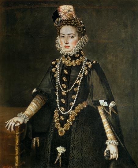 Infanta Catalina Micaela, Duchess of Savoy (1567-97), daughter of Philip II of Spain (1556-98) and I de Sofonisba Anguisciola