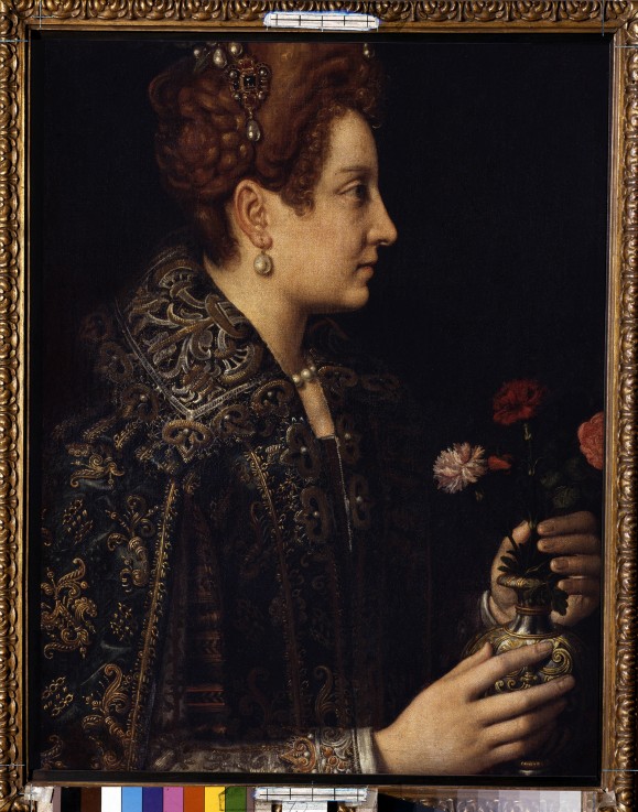 Female portrait de Sofonisba Anguissola