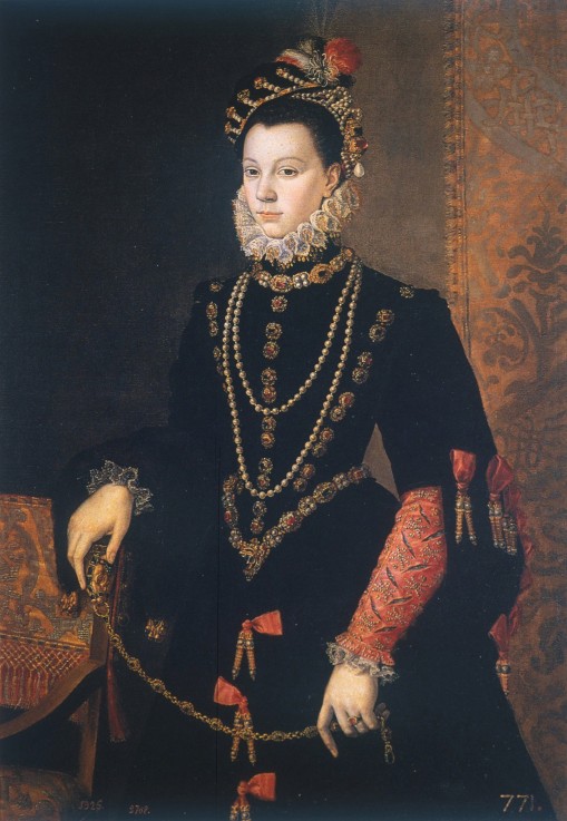Elisabeth of Valois (1545-1568), Queen of Spain de Sofonisba Anguissola