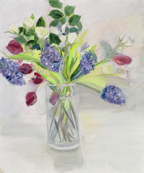 Bouquet/Mixed Bunch, 2005 (oil on canvas)  de Sophia  Elliot