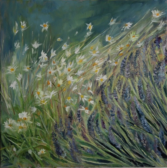 Lavender and Daisies de Sophia  Elliot