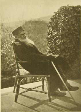 Leo Tolstoy Recovered in Gaspra on the Crimea