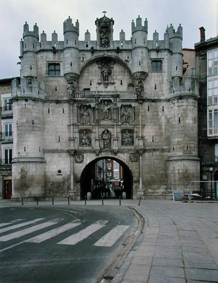 Arco de Santa Maria, once part of the city walls de Spanish School
