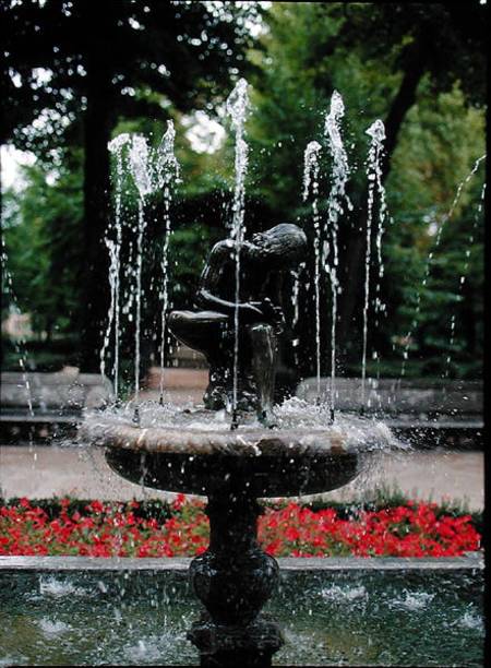 Boy with Thorn Fountain, Island Garden, Aranjuez de Spanish School