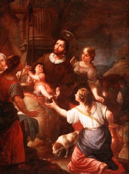 St. Isidore and the Miracle at the Well, School of Madrid de Spanish School