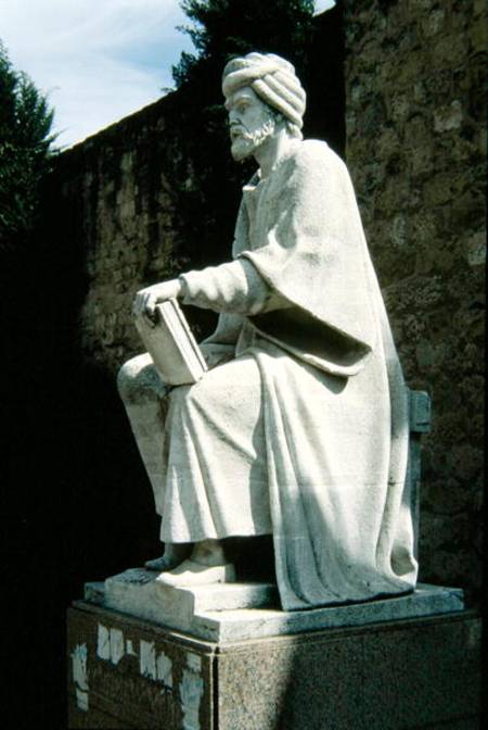 Statue of Moses Maimonides (1135-1204) de Spanish School