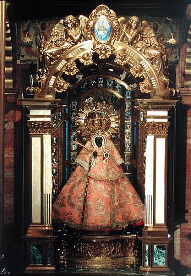 The Guadalupe Madonna de Spanish School