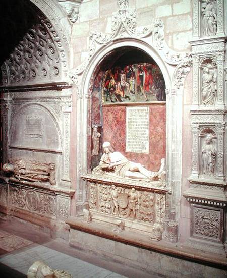 The Tomb of 'Doncel' Don Martin Vazquez of Acre de Spanish School