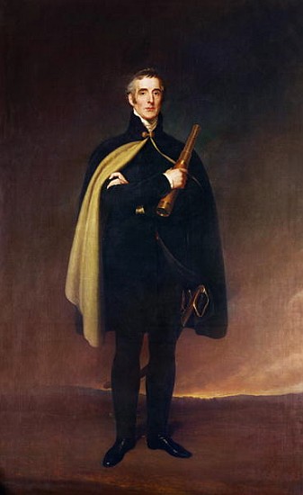 Arthur Wellesley (1769-1852) Duke of Wellington, after an original Sir Thomas Lawrence (1769-1830) de Spiridione Gambardella