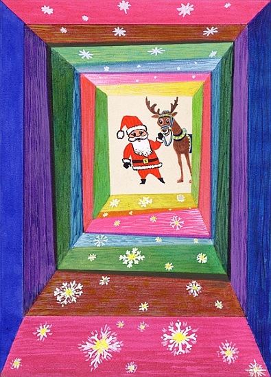 Santa and his reindeer de Stanley  Cooke