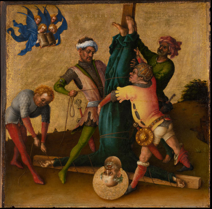 Martyrdom of St Peter de Stefan Lochner