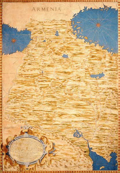 Map of Armenia de Stefano Bonsignori