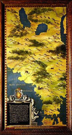 Map of the Strait of Magellan de Stefano Bonsignori