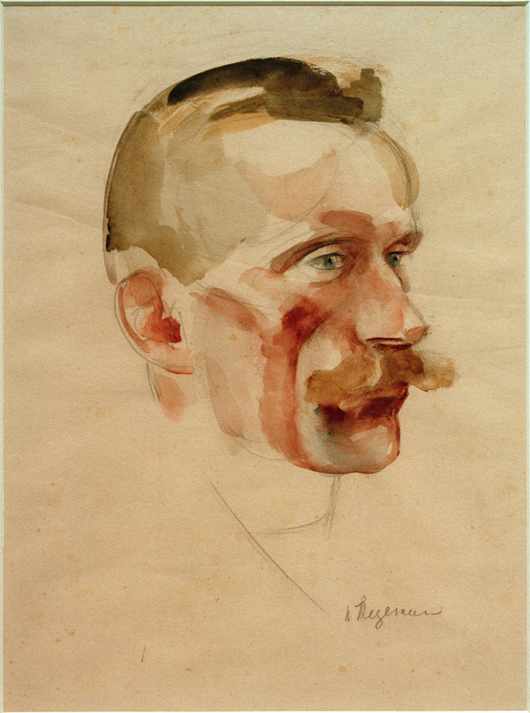 Porträt Wilhelm Werner, um 1926 de Stegemann Heinrich