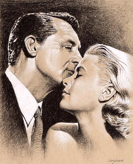 Grace Kelly y Cary Grant 