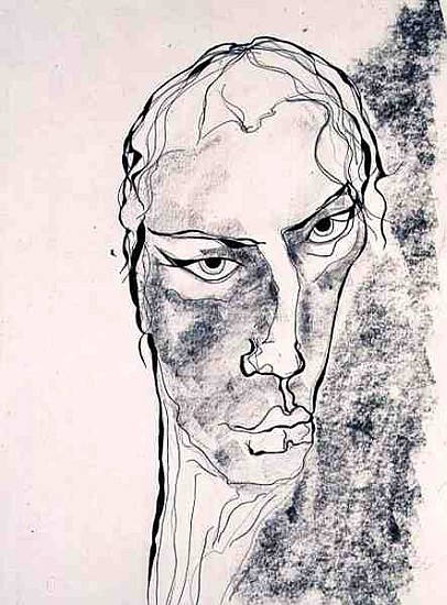 Donna Dee, 1998 (ink and pencil on paper)  de Stevie  Taylor
