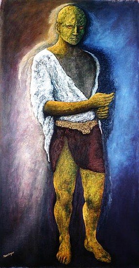 Gabriel appearing like a Man, 2006-07 (oil on canvas)  de Stevie  Taylor