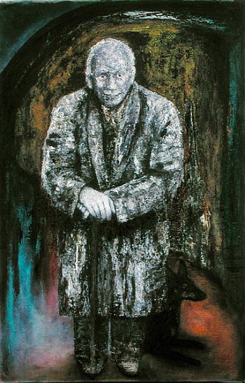 Meeting with a Wise Man, 2003-04 (oil on canvas)  de Stevie  Taylor