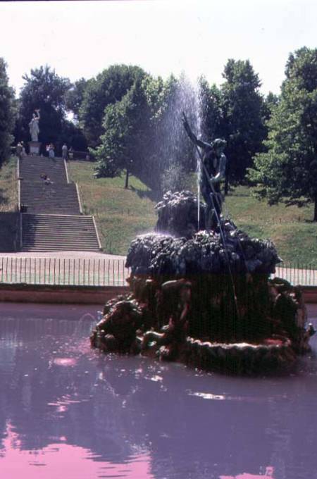 The Fountain of Neptune, designed de Stoldo Lorenzi