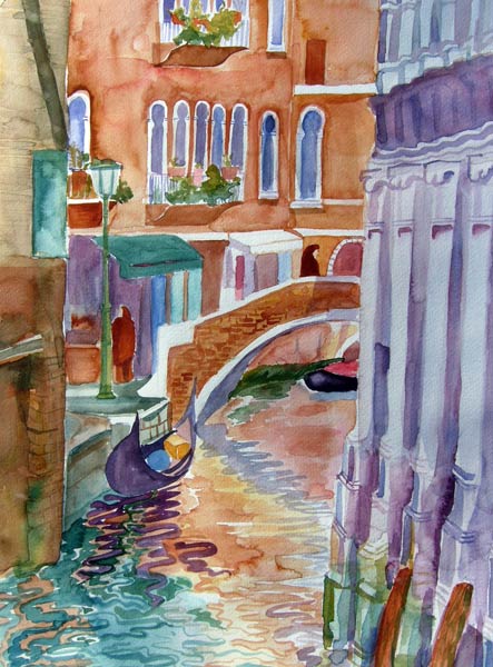 Venecian Canal de Mary Stubberfield