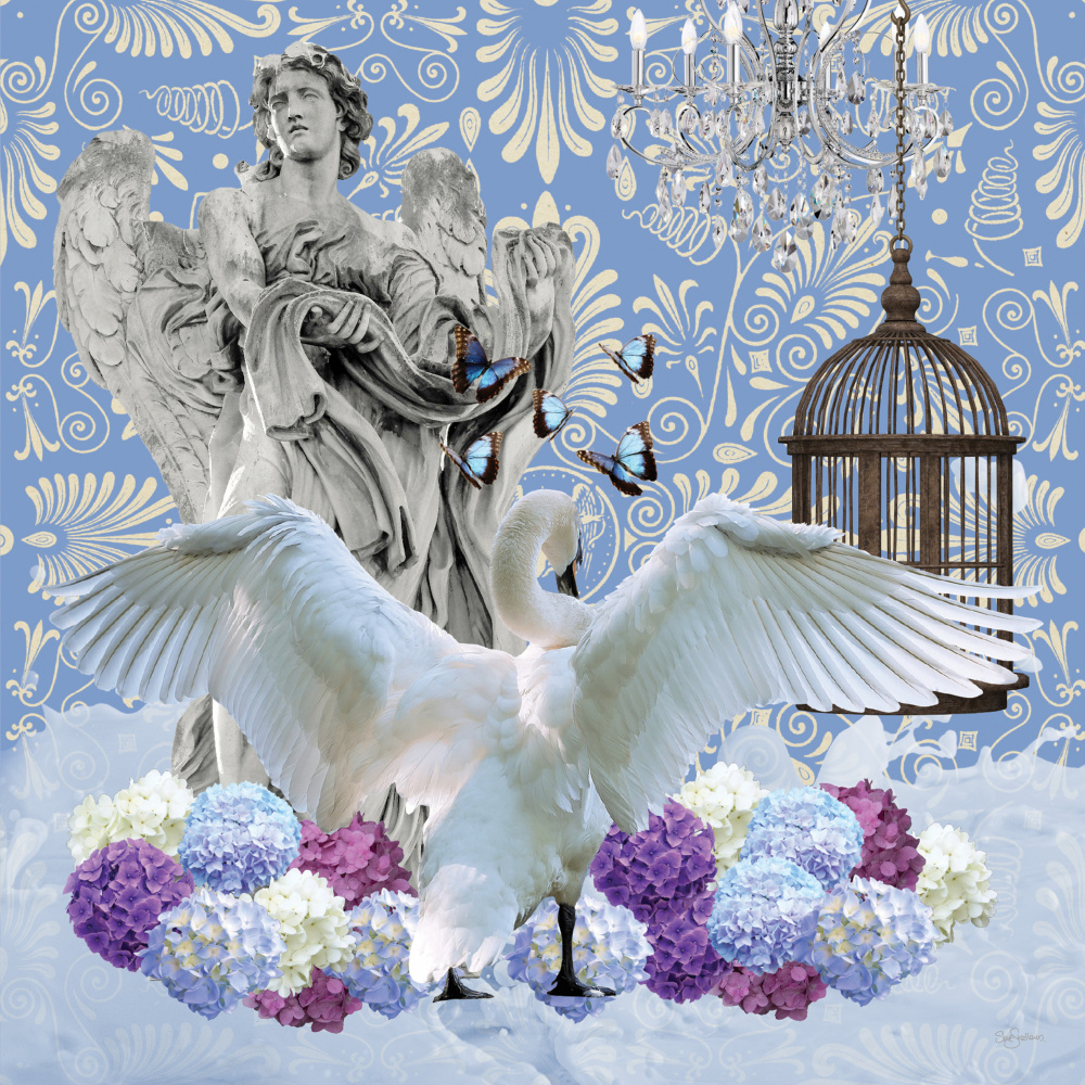 Blue Day Blue Swan de Sue Skellern