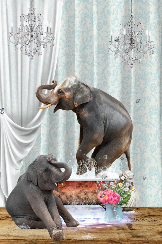 Elephants &amp; Bubbles de Sue Skellern