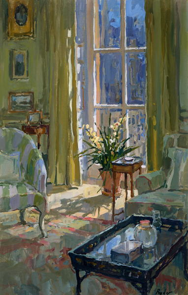 Morning Room with Orchid de Susan  Ryder