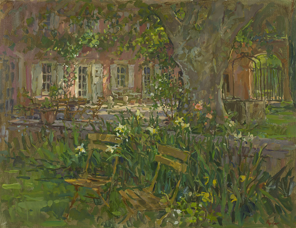Provence Terrace with Iris de Susan  Ryder