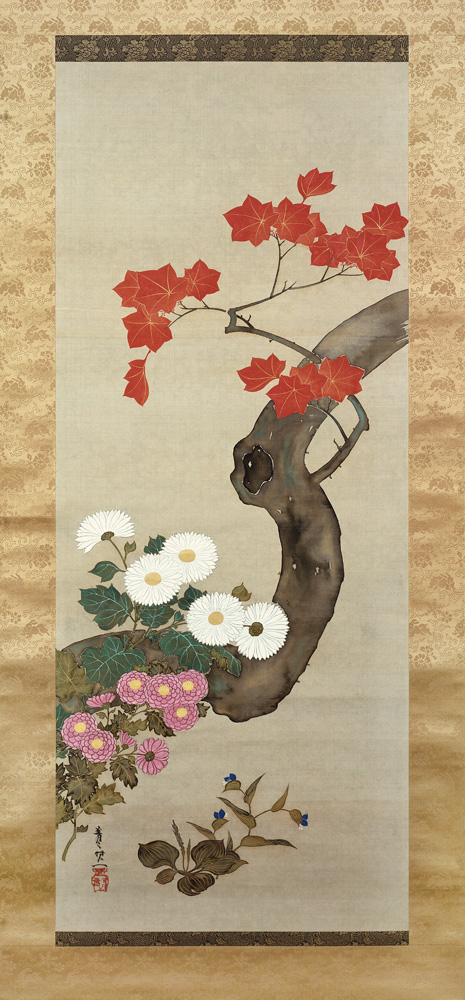 Herbstblumen. de Suzuki Kiitsu