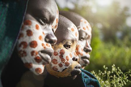 Three Surma,Ethiopia